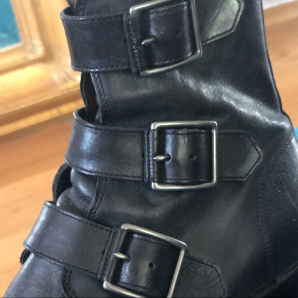 Frye dark grey/black booties - Picture 5 of 8